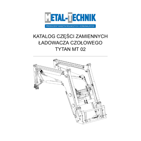 Części do Ładowacza czołowego Metal-Technik Tytan MT-02